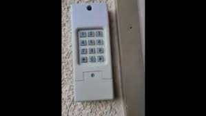 Changing The Code On A Clicker Garage Door Opener