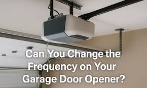 How To Change The Frequency On A Garage Door