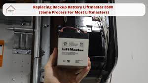 Where Is The Battery On A Liftmaster Garage Door Opener