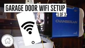 How To Connect Chamberlain Garage Door Opener To Wifi