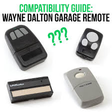 How To Program A Wayne Dalton Garage Door Remote