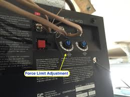 How To Adjust Closing Force on Chamberlain Opener