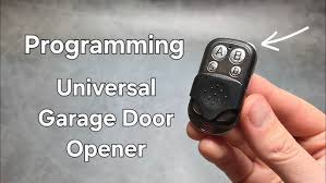 How Do You Program A Universal Garage Door Opener