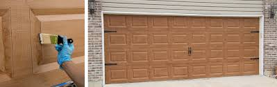 How To Paint A Garage Door To Look Like Wood