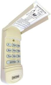 How To Reprogram A Craftsman Garage Door Opener Keypad