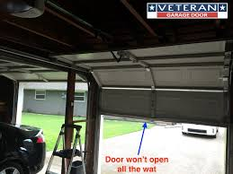 Garage Door Won'T Go All The Way Up