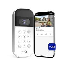 Myq Smart Garage Door Video Keypad With Wide-Angle Camera
