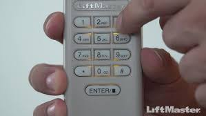 How To Program Liftmaster Keypad For Garage Door Opener