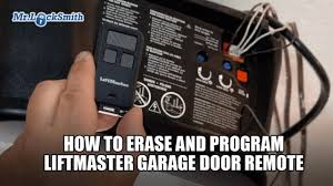 How To Program A Liftmaster Garage Door Opener Remote