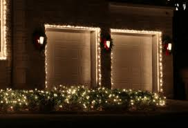 How To Hang Christmas Lights Around A Garage Door