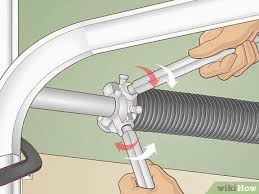 How To Release The Tension On A Garage Door Spring