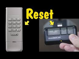 How To Reset A Chamberlain Garage Door Opener Remote