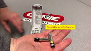 How To Change Battery In Garage Door Opener Keypad