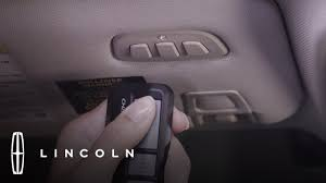 How To Program Lincoln Garage Door Opener Without Remote