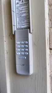 How Do You Change A Garage Door Keypad Code