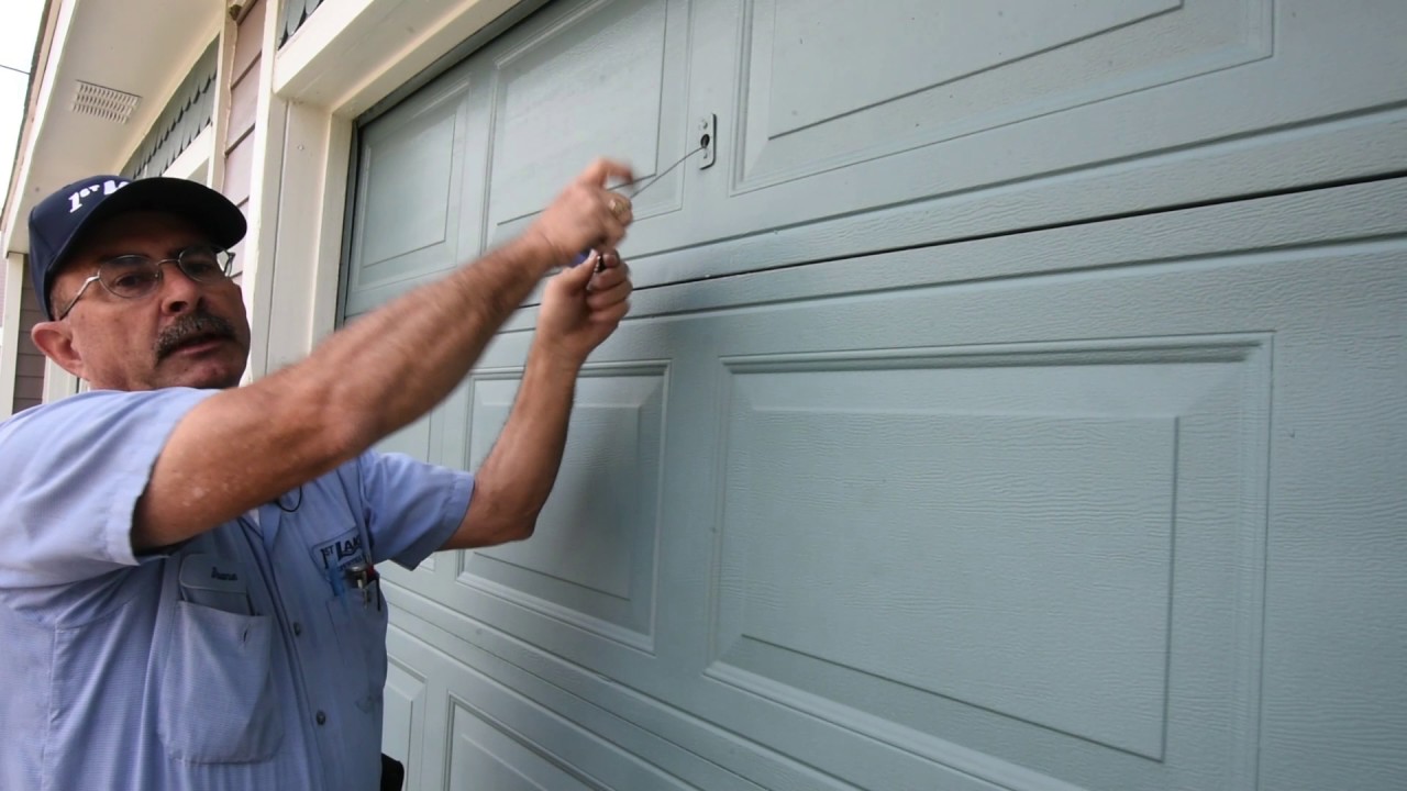 How Do You Open A Garage Door Without The Remote