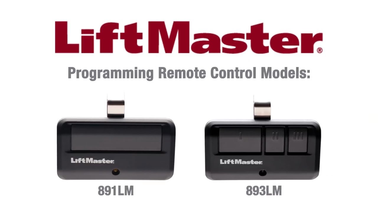 How Do You Program a LiftMaster Garage Door Opener