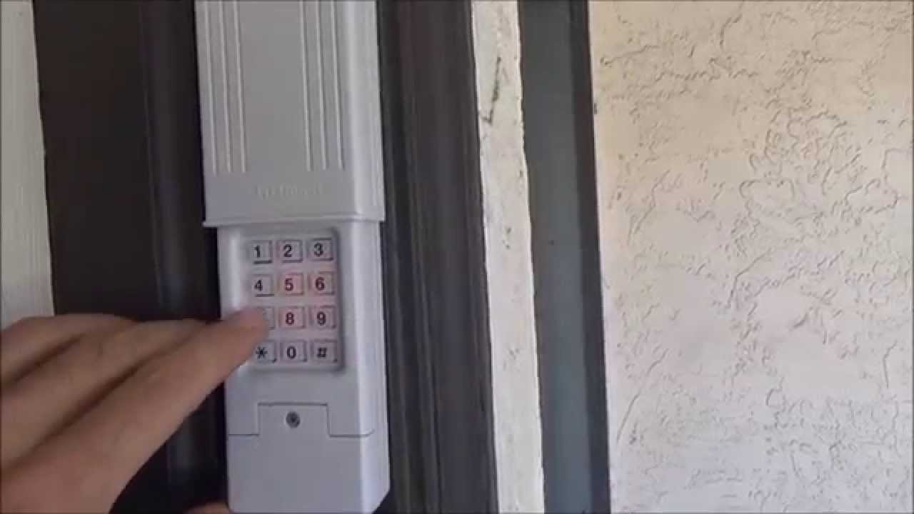 How To Change The Code On The Garage Door Opener