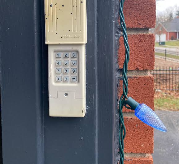 How To Close A Garage Door With A Keypad