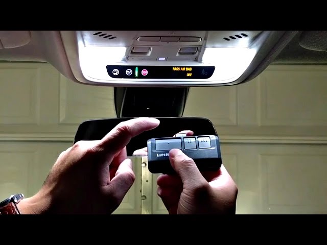How To Connect Car To Chamberlain Garage Door Opener