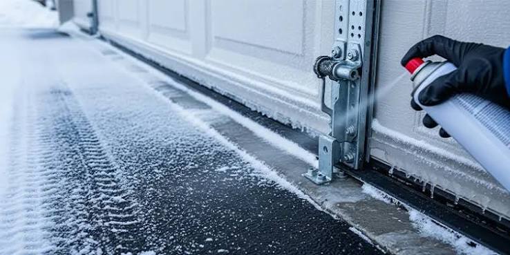How To Keep Garage Door From Freezing To Concrete