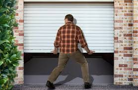 How To Open Garage Door Manually From Outside With Key