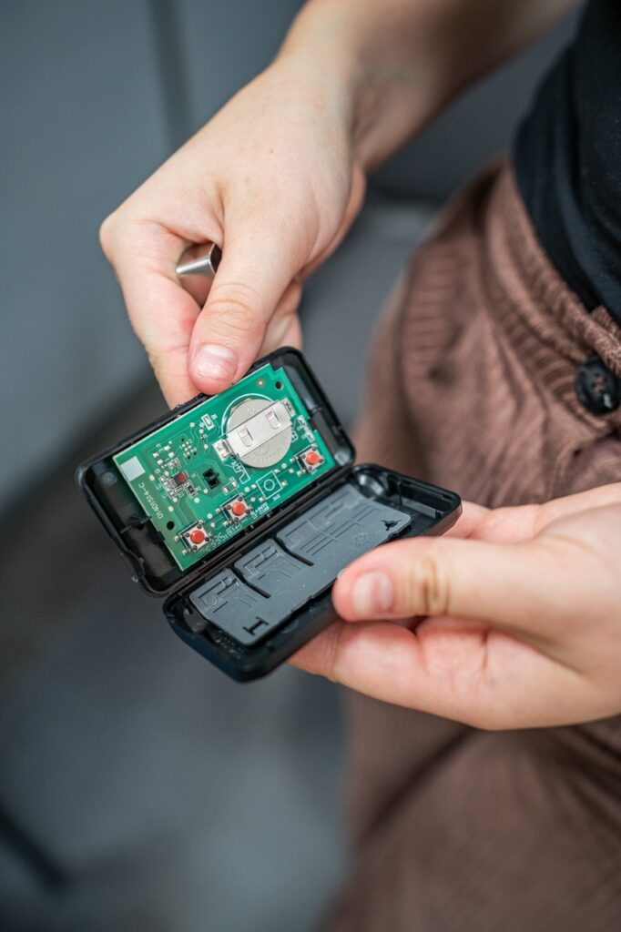 How To Open Garage Door Opener To Change Battery