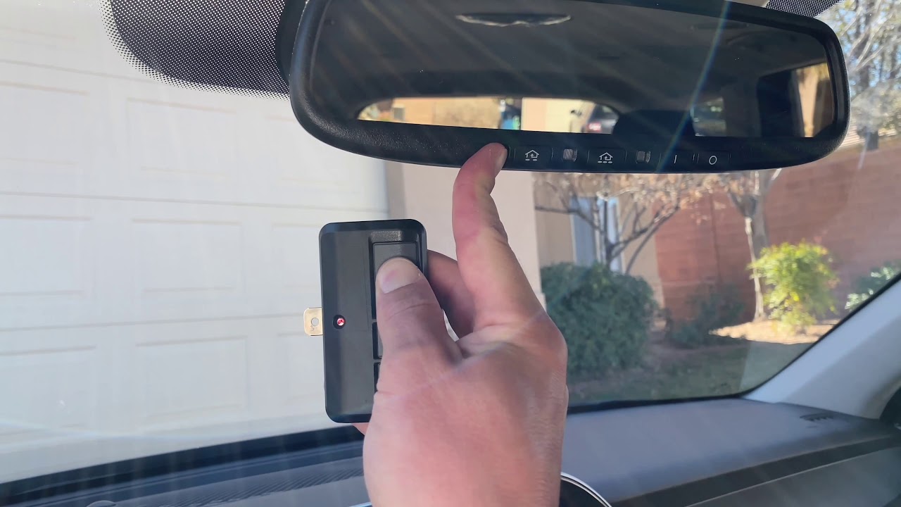 How To Program 2021 Hyundai Palisade Garage Door Opener
