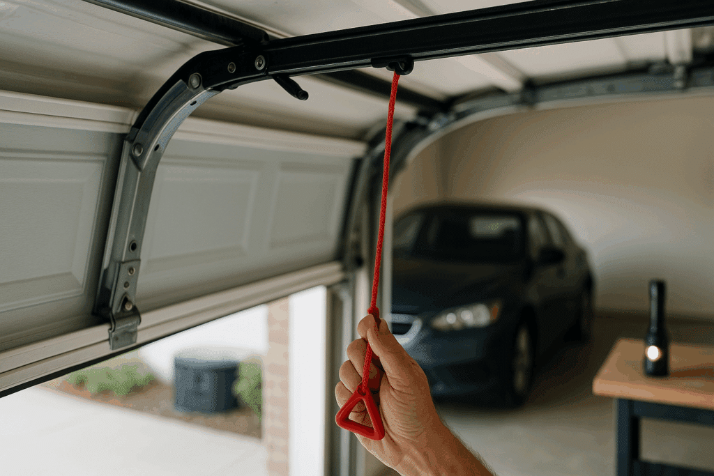 How To Re Engage Garage Door After Power Outage