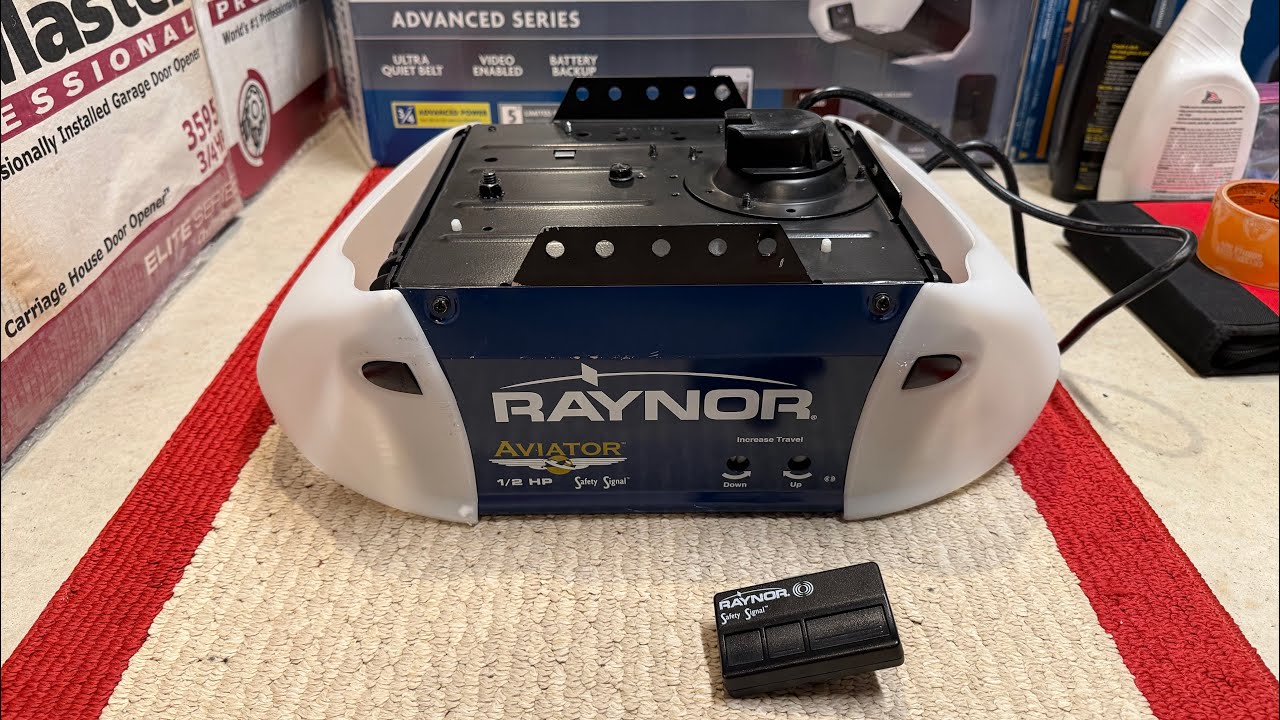 Raynor Pilot 1 2 Hp Garage Door Opener Manual