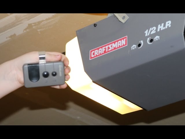 Sears Craftsman 1 2 Hp Garage Door Opener Manual