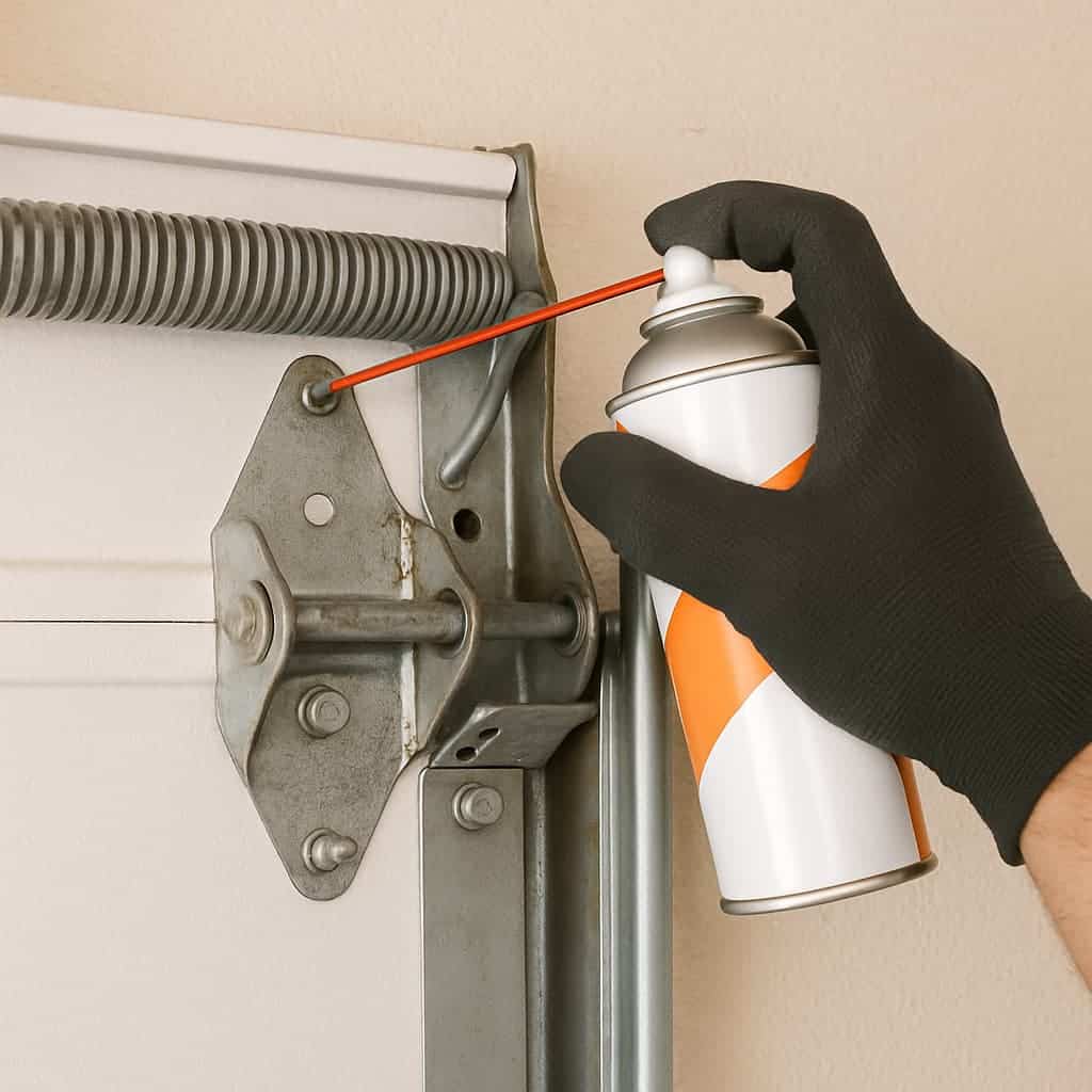 What Should I Use To Lubricate My Garage Door