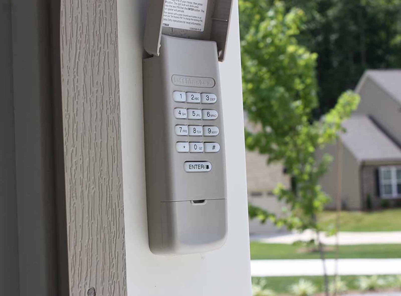 Can I Add A Keypad To My Garage Door Opener