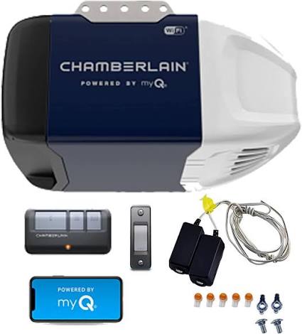 Chamberlain 1 2 Hp Belt Drive Garage Door Opener