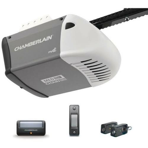Chamberlain Garage Door Opener Myq Enabled 1/2 Hp Chain Drive