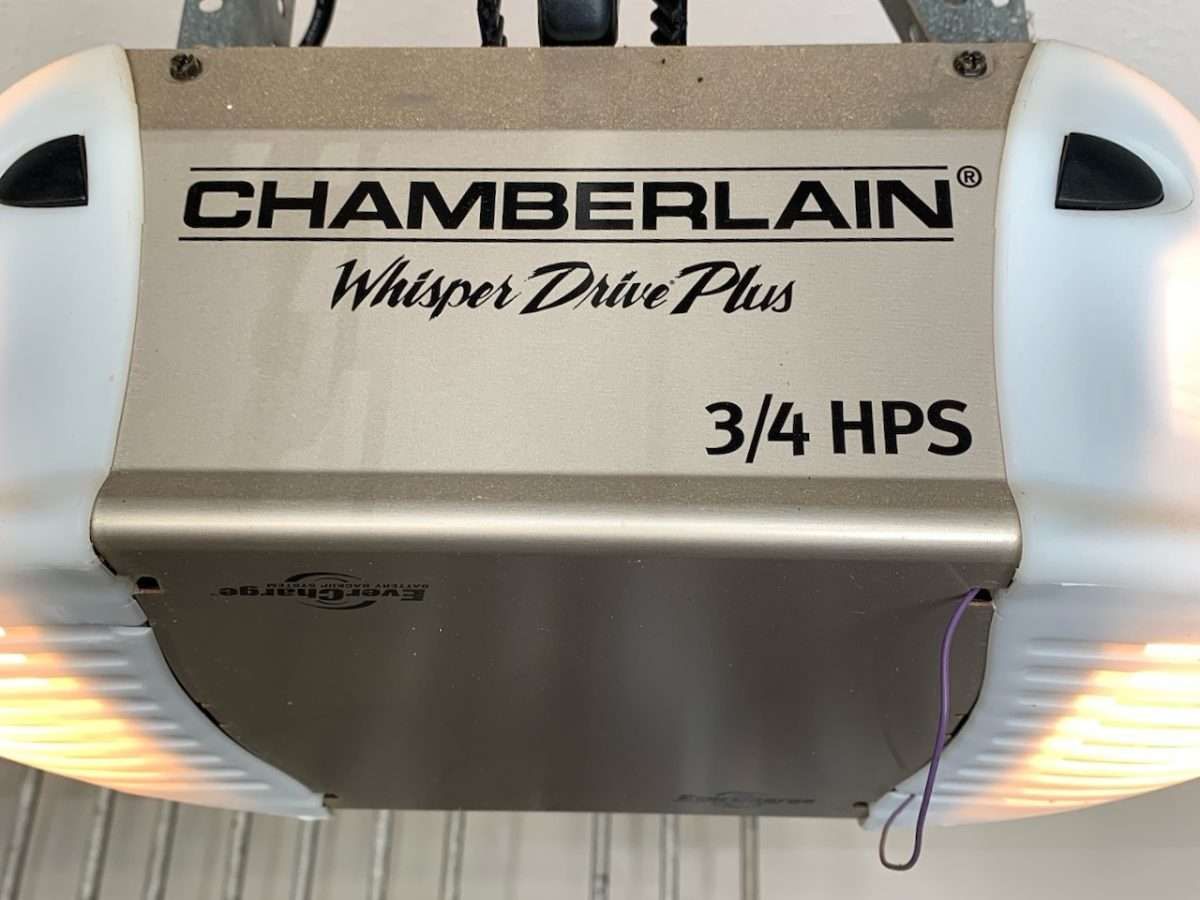 Chamberlain Whisper Drive 3 4 Hp Garage Door Opener Manual