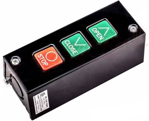 Commercial Garage Door Opener Pbs-3 Three Button Station