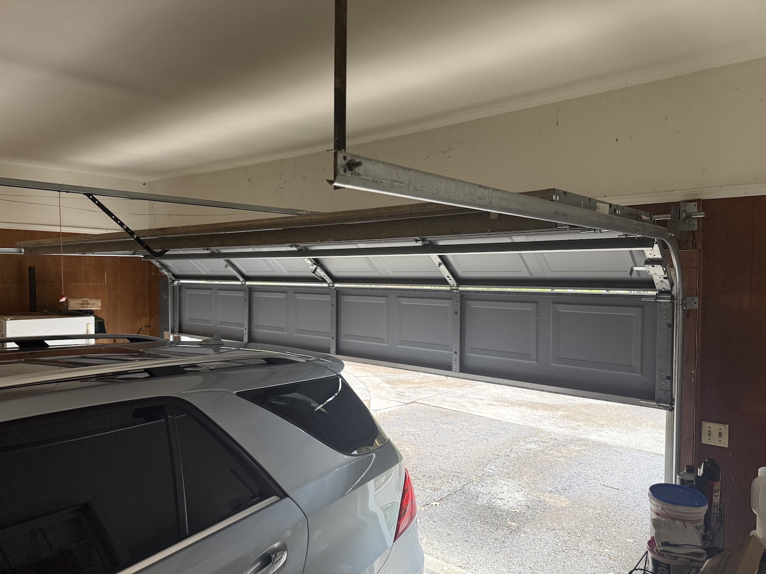 Garage Door Only Goes Down When I Hold The Button