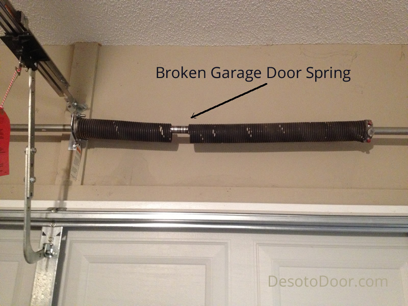 How Much To Fix Broken Spring On Garage Door