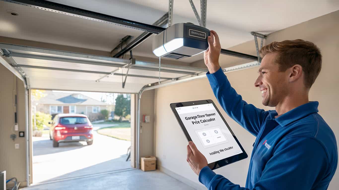 How Much To Get A New Garage Door Opener