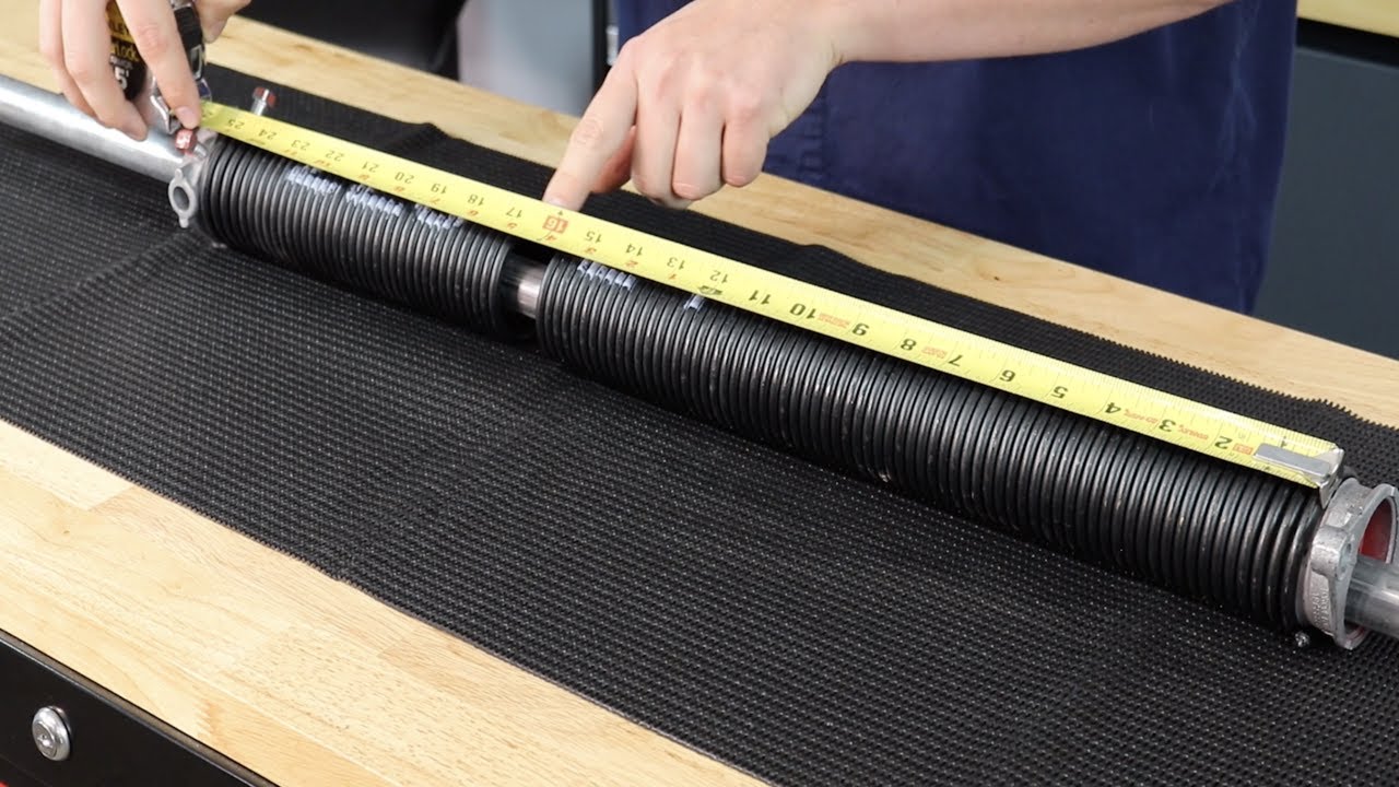 How To Determine The Correct Garage Door Torsion Spring