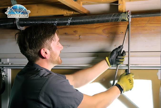 How To Fix The Spring On A Garage Door