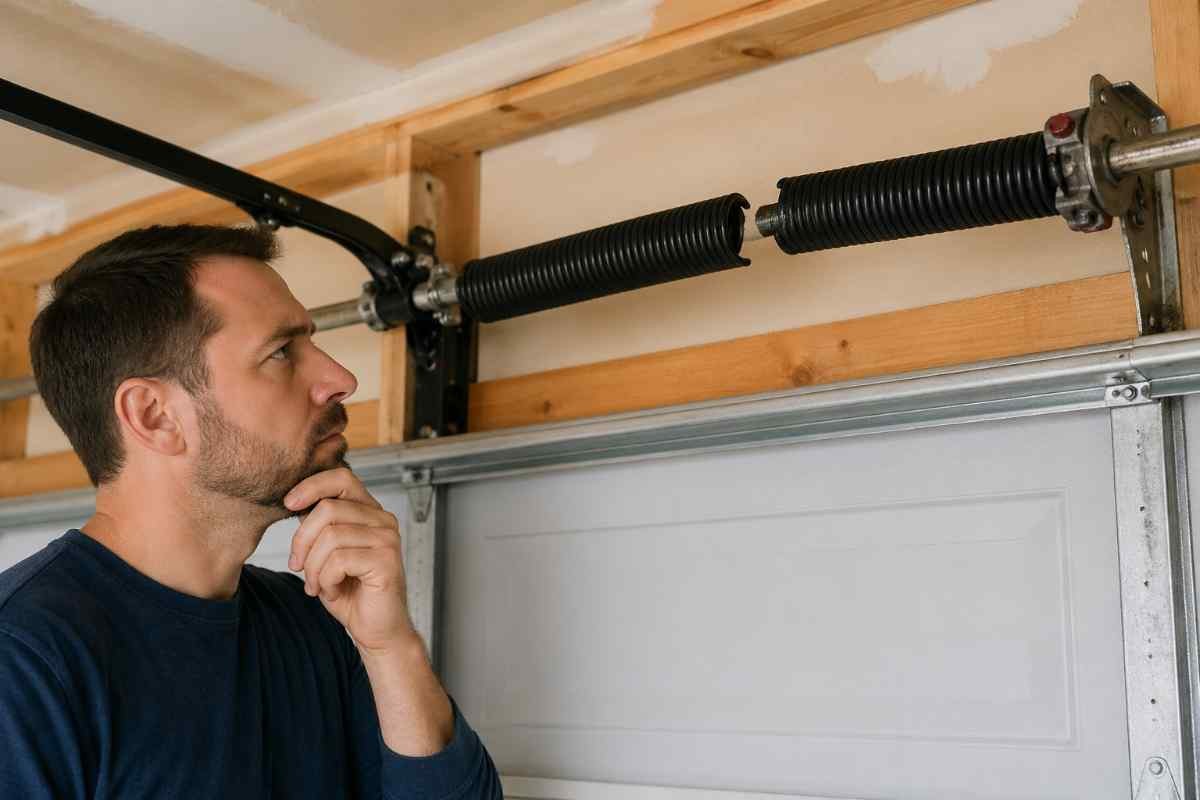 How To Know If Your Garage Door Spring Is Broken