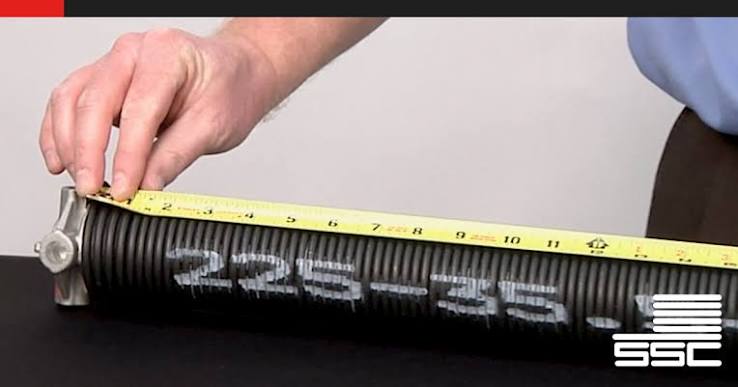 How To Know What Size Torsion Spring For Garage Door