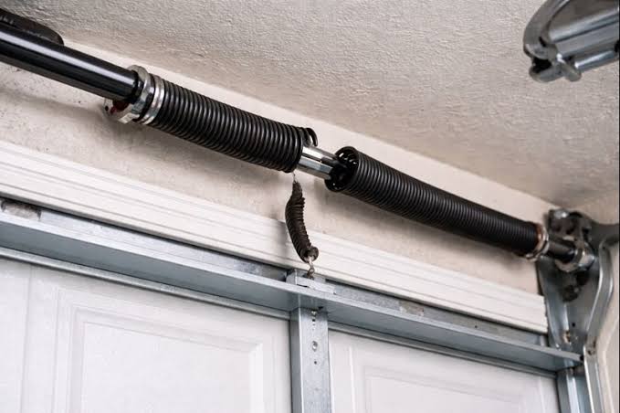 How To Raise A Garage Door With A Broken Spring
