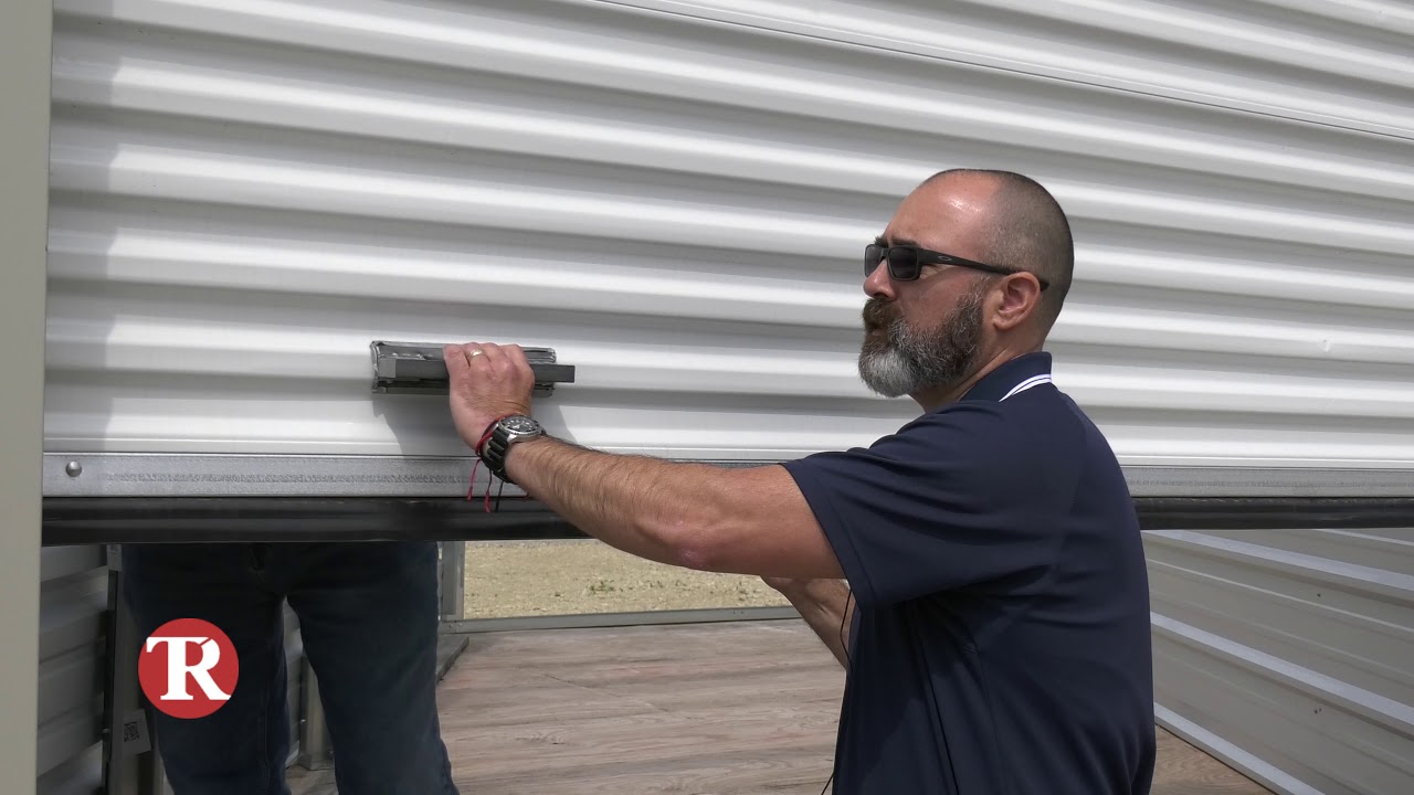 How To Remove A Dent From A Garage Door