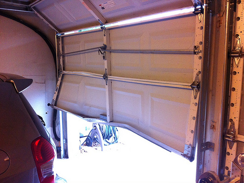 My Garage Door Goes Down And Comes Back Up