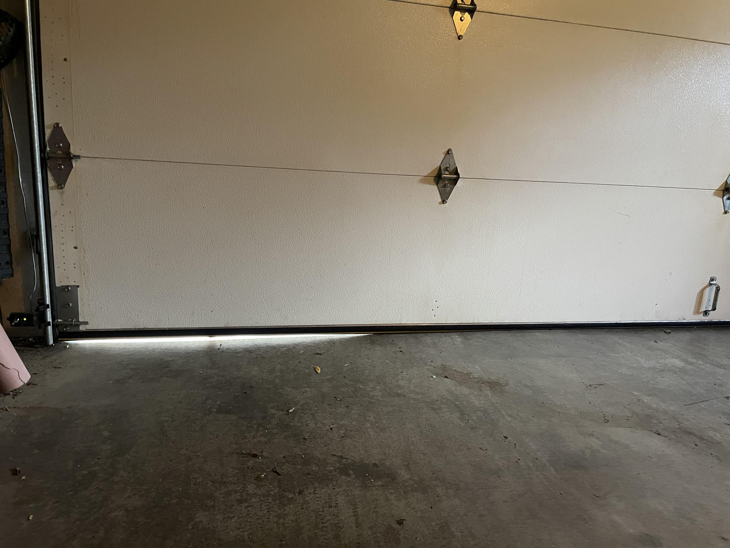 My Garage Door Has A Gap At The Bottom