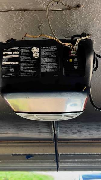 Up And Down Arrows Blinking On Chamberlain Garage Door Opener