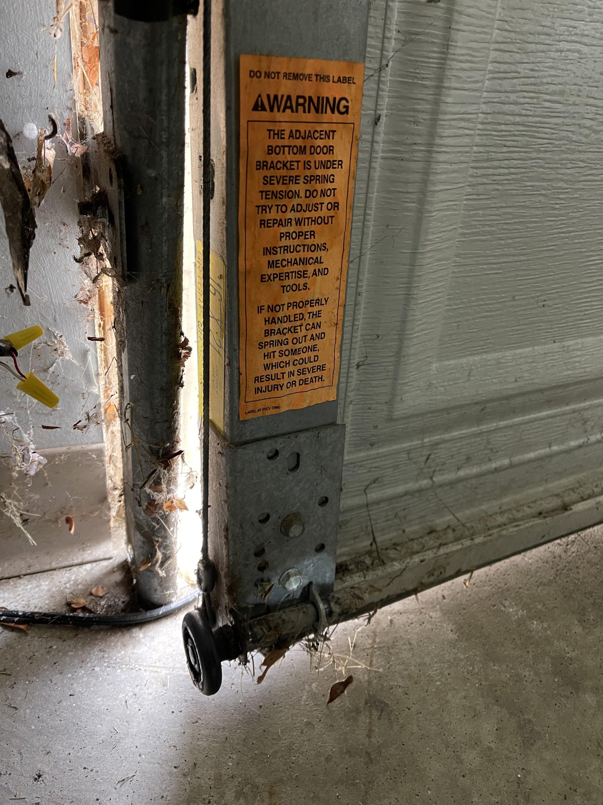 What To Do If Garage Door Comes Off Track